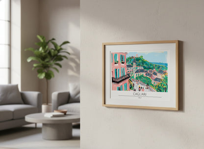 Cagliari - Italy Poster