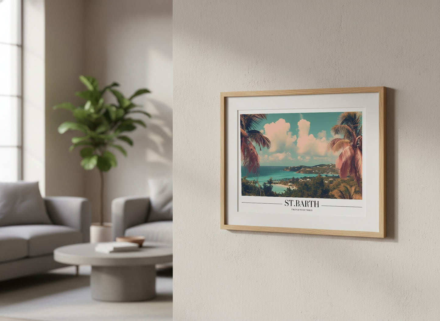 St. Barth - French West Indies Poster