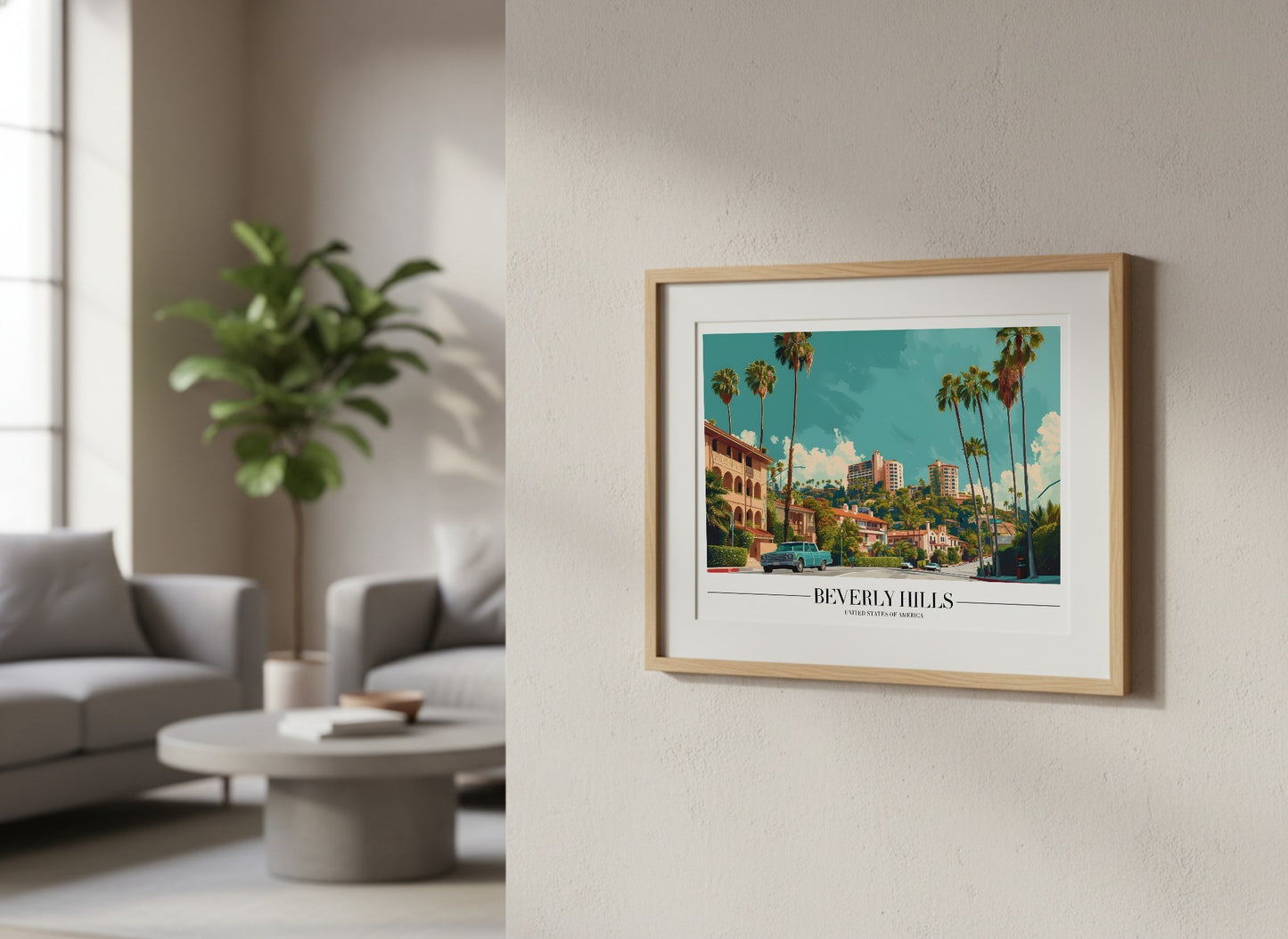 Beverly Hills - USA Poster