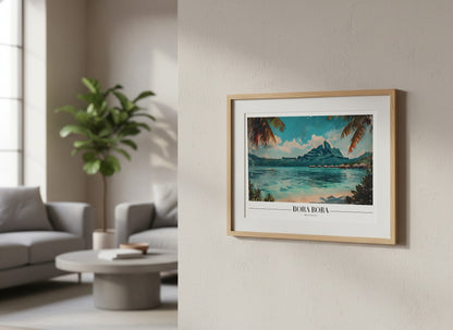 Bora Bora - French Polynesia Poster