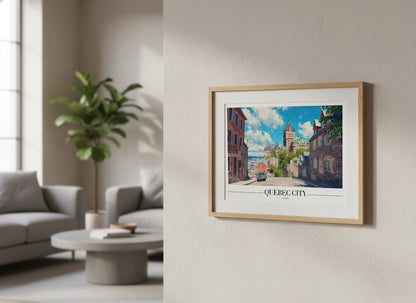 Quebec City - Canada Poster
