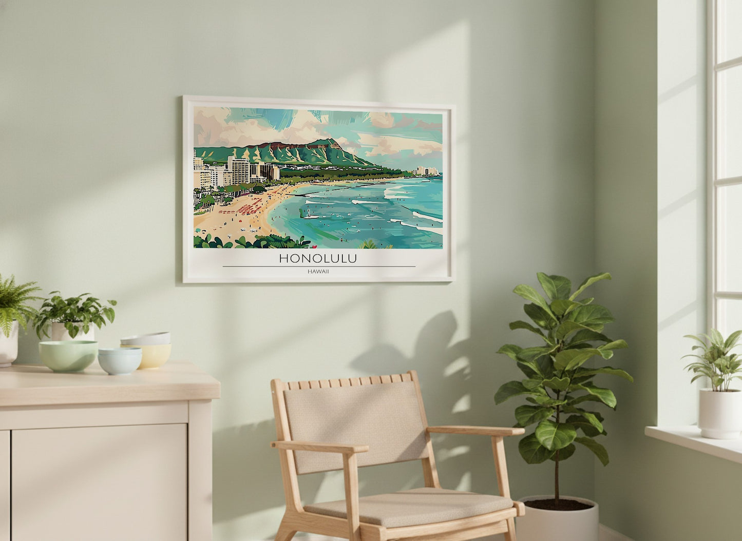 Honolulu - Hawaii Poster