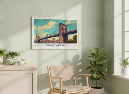 Brooklyn Bridge - USA Poster