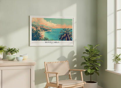 Monte Carlo - France Poster