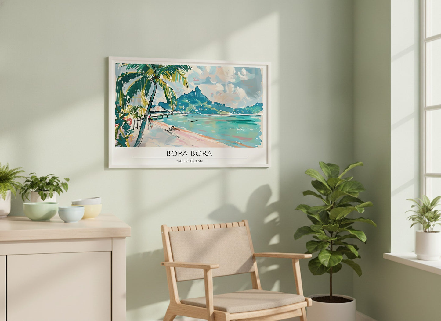 Bora Bora - Pacific Ocean Poster