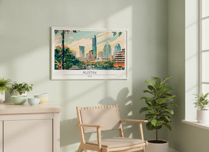 Austin - Texas Poster