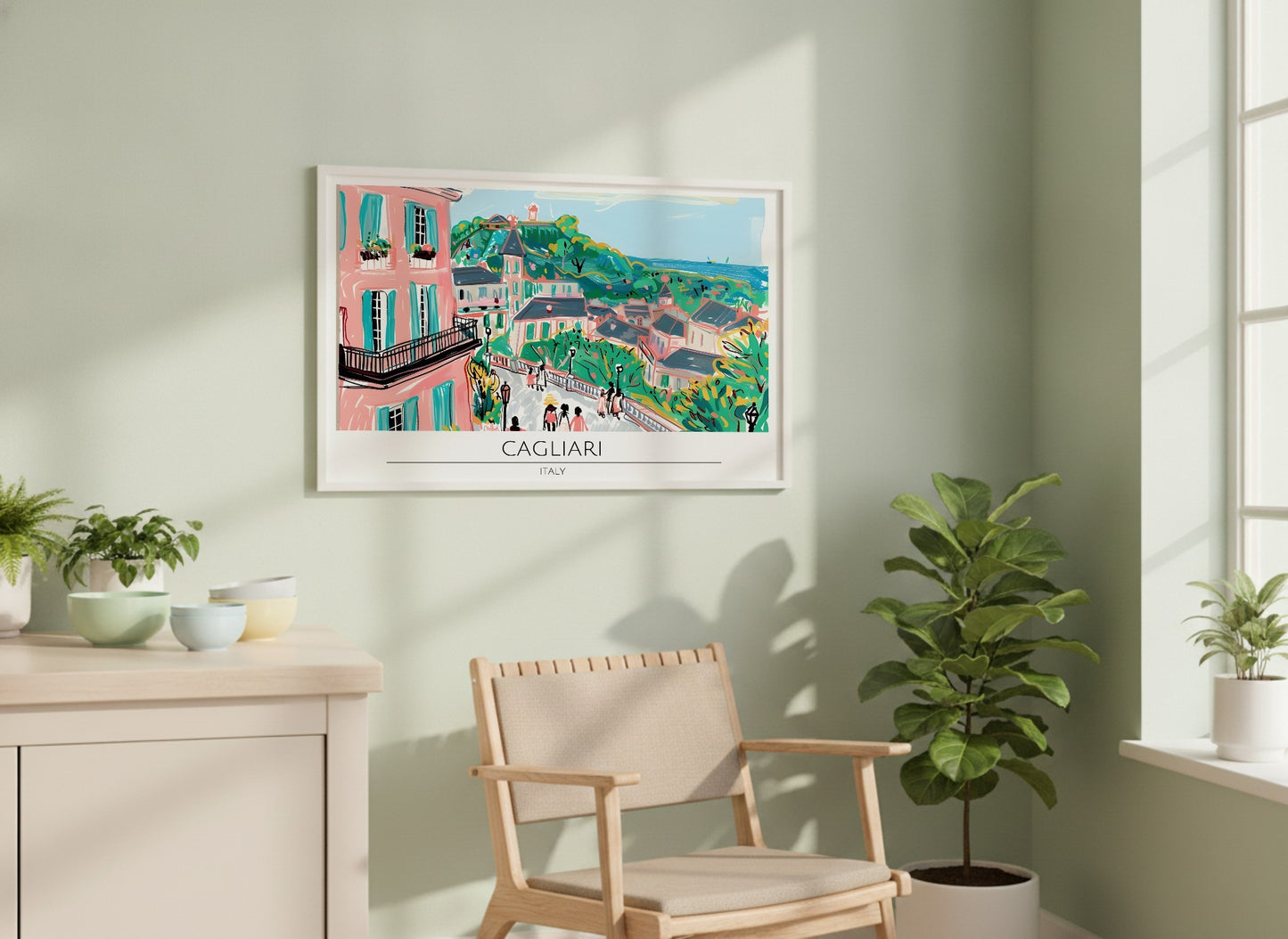 Cagliari - Italy Poster