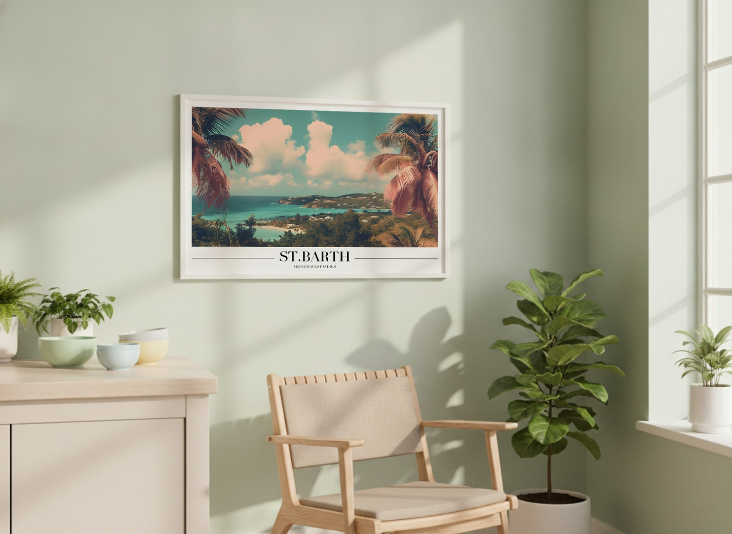 St. Barth - French West Indies Poster