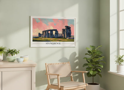 Stonehenge - England Poster