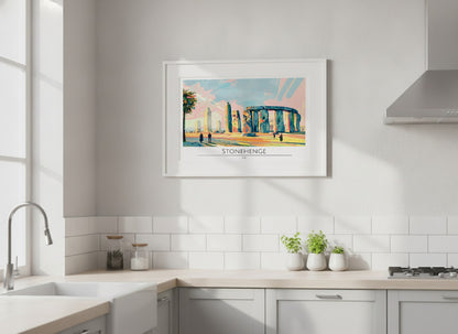 Stonehenge - UK Poster