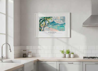 Bora Bora - Pacific Ocean Poster