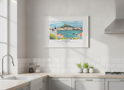 Marseille - France Poster