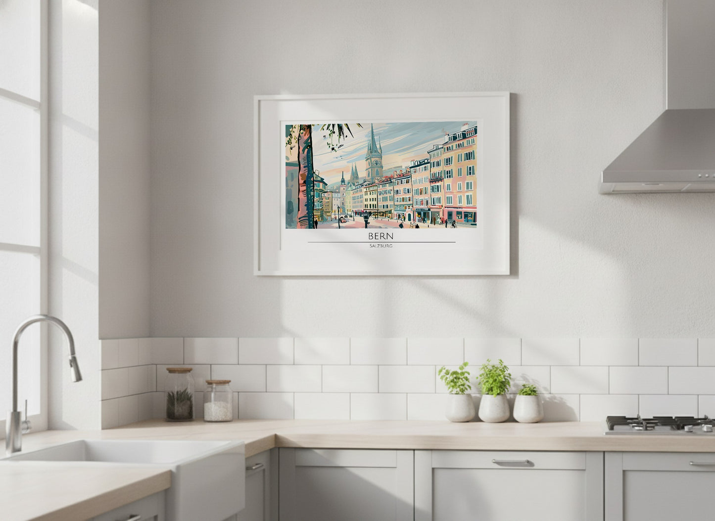 Bern - Salzburg Poster