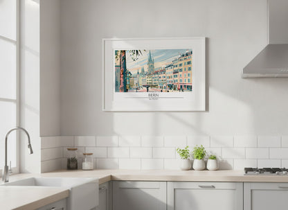 Bern - Salzburg Poster