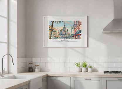 Moscow - Russia Poster