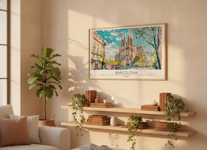 Barcelona - Spain Poster