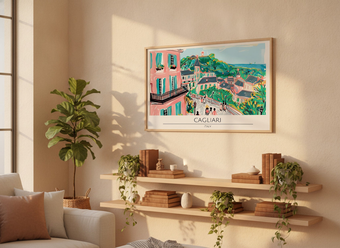 Cagliari - Italy Poster