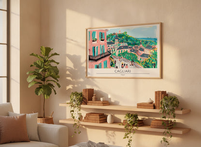 Cagliari - Italy Poster