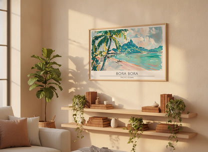 Bora Bora - Pacific Ocean Poster