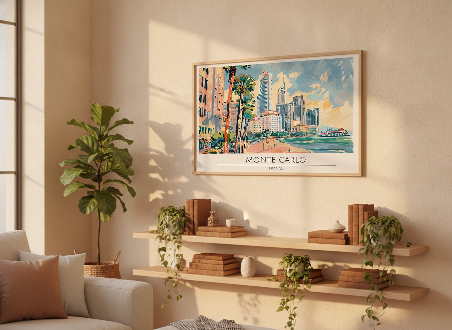 Monte Carlo - France Poster