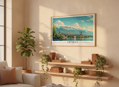 Geneva - Switzerland Poster