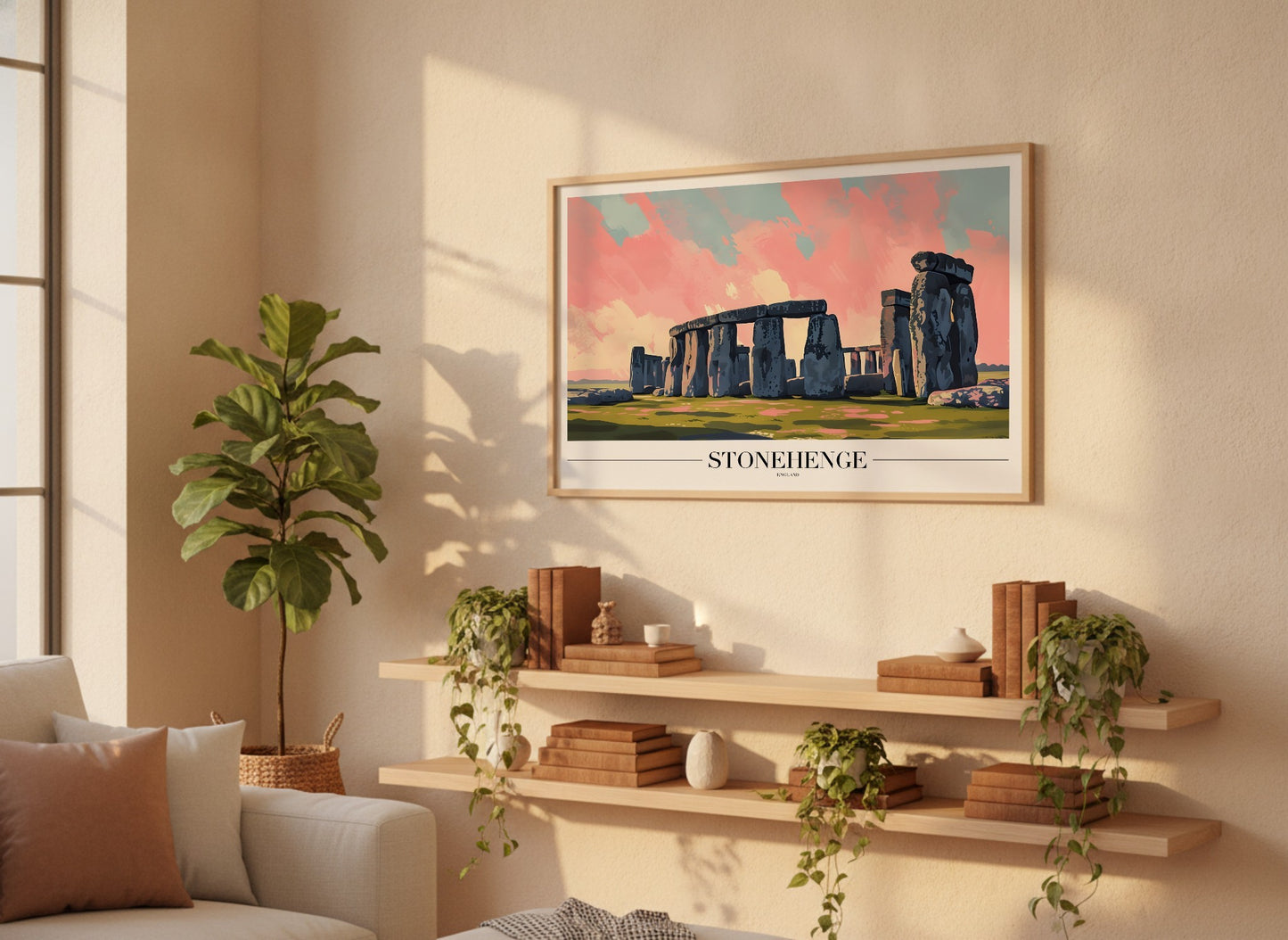 Stonehenge - England Poster