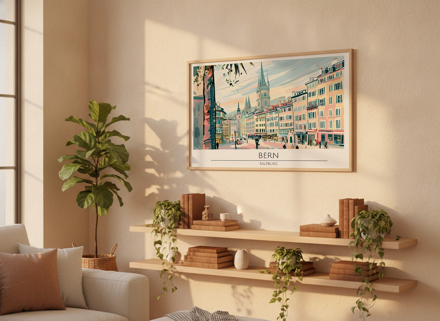 Bern - Salzburg Poster