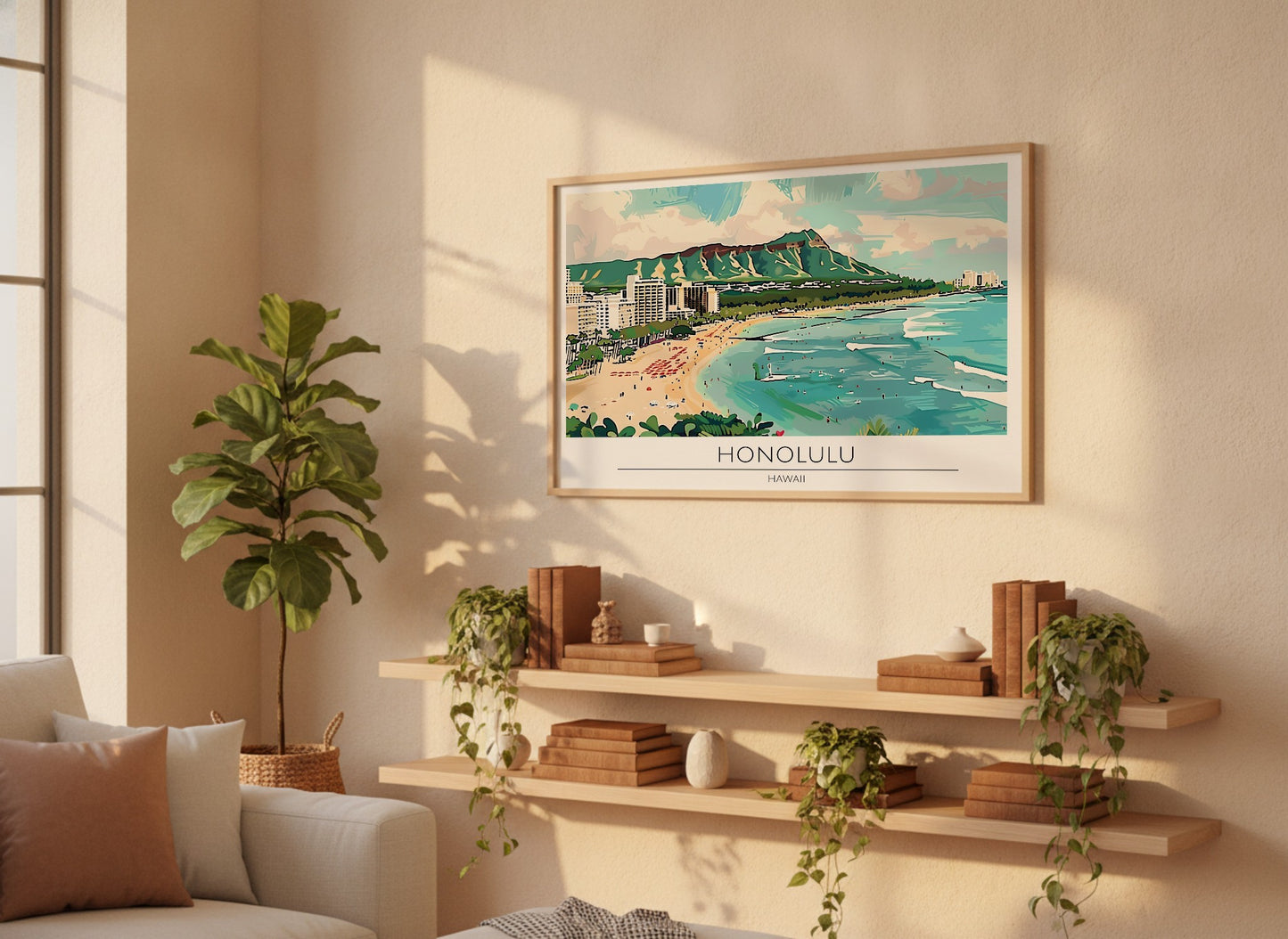 Honolulu - Hawaii Poster