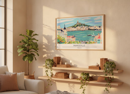 Marseille - France Poster