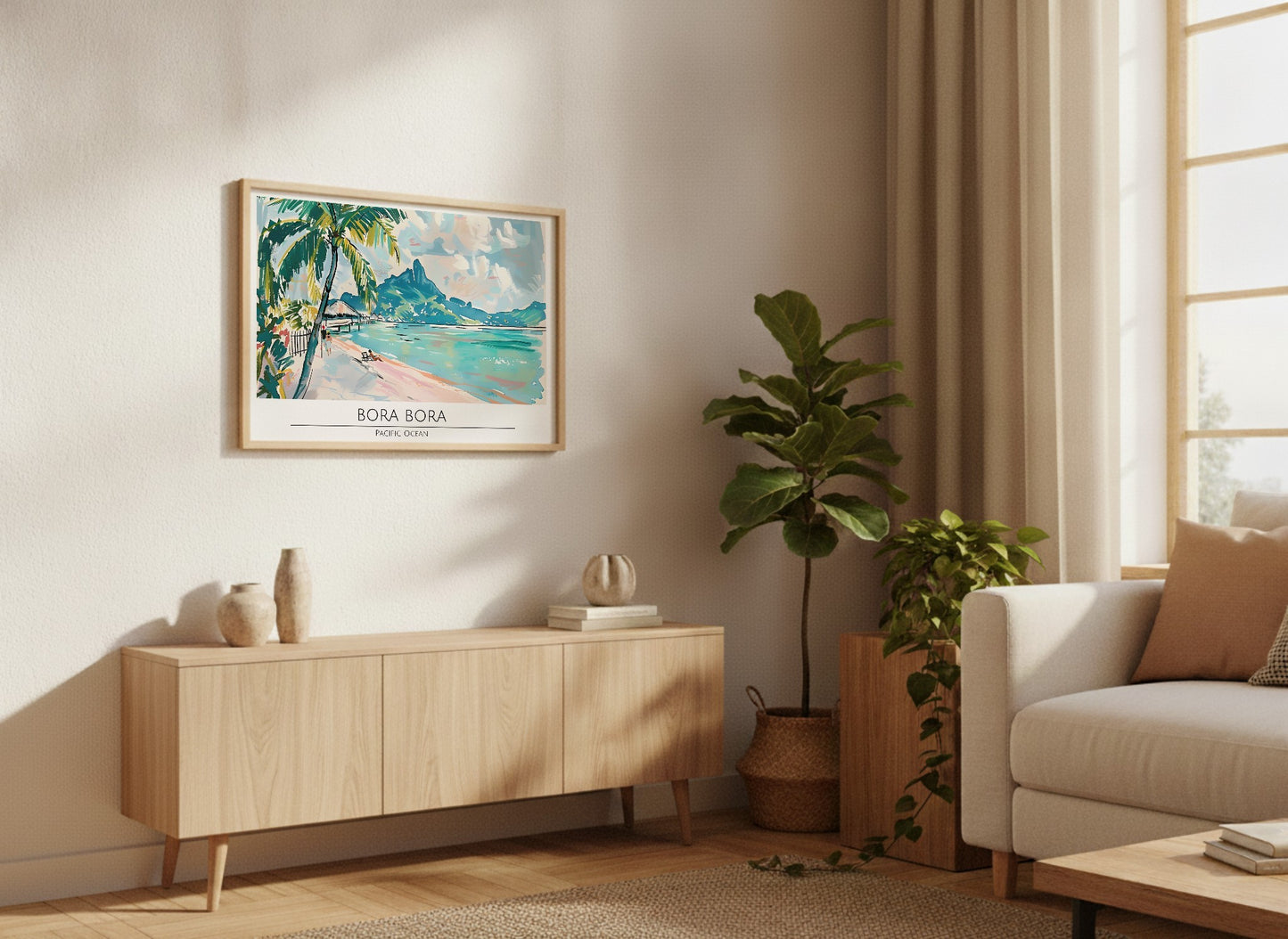 Bora Bora - Pacific Ocean Poster