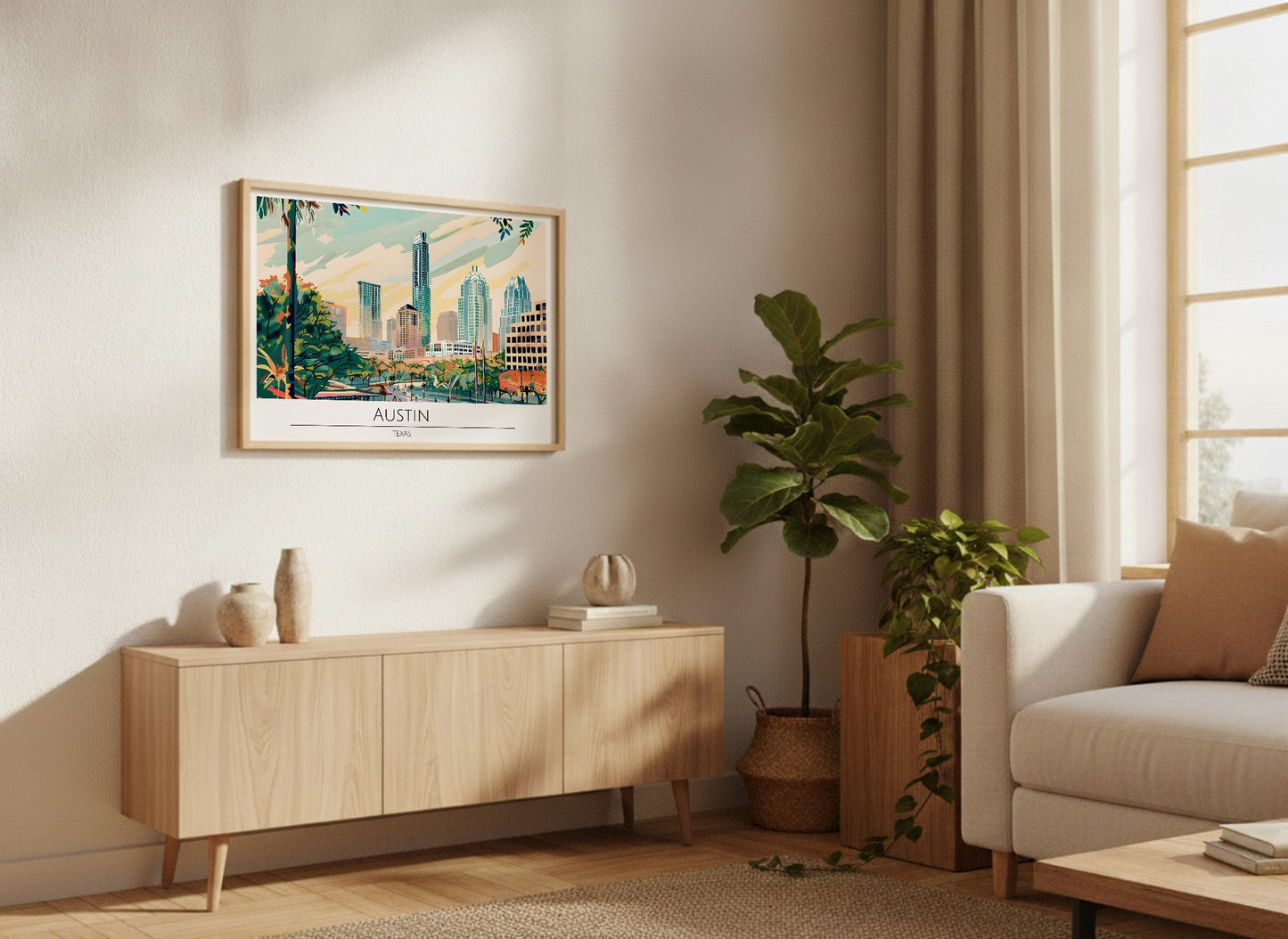 Austin - Texas Poster