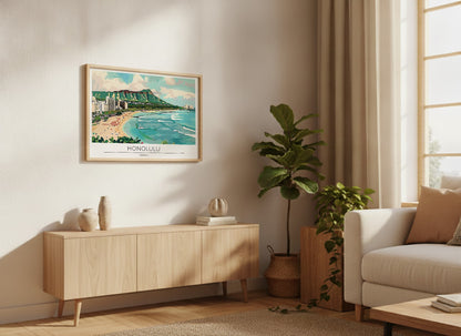 Honolulu - Hawaii Poster