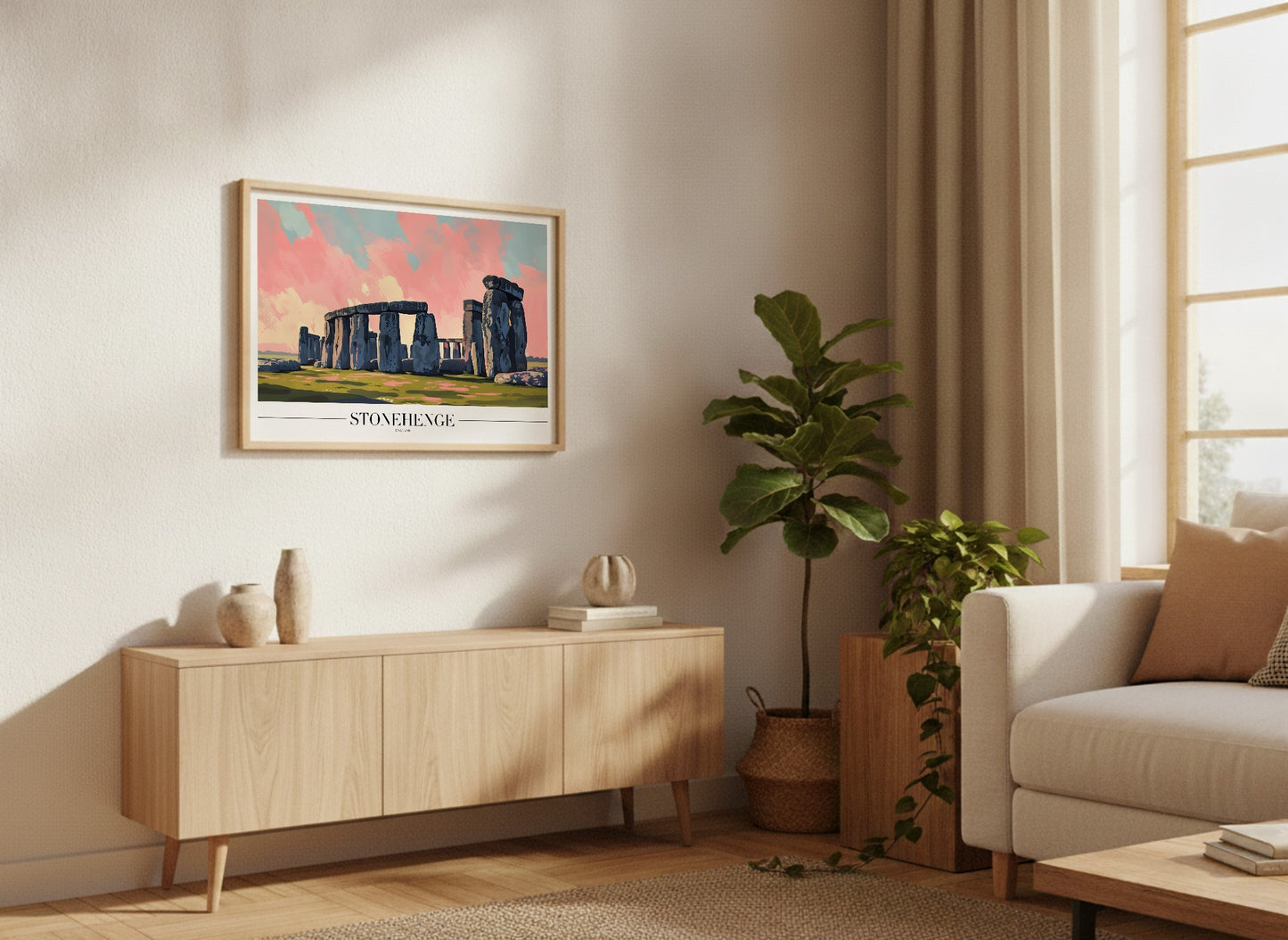 Stonehenge - England Poster