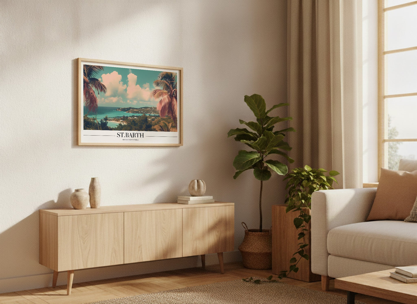 St. Barth - French West Indies Poster
