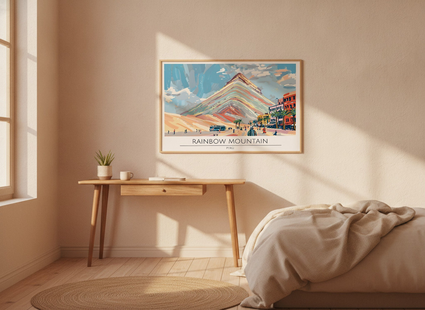 Rainbow Mountain - Perù Poster