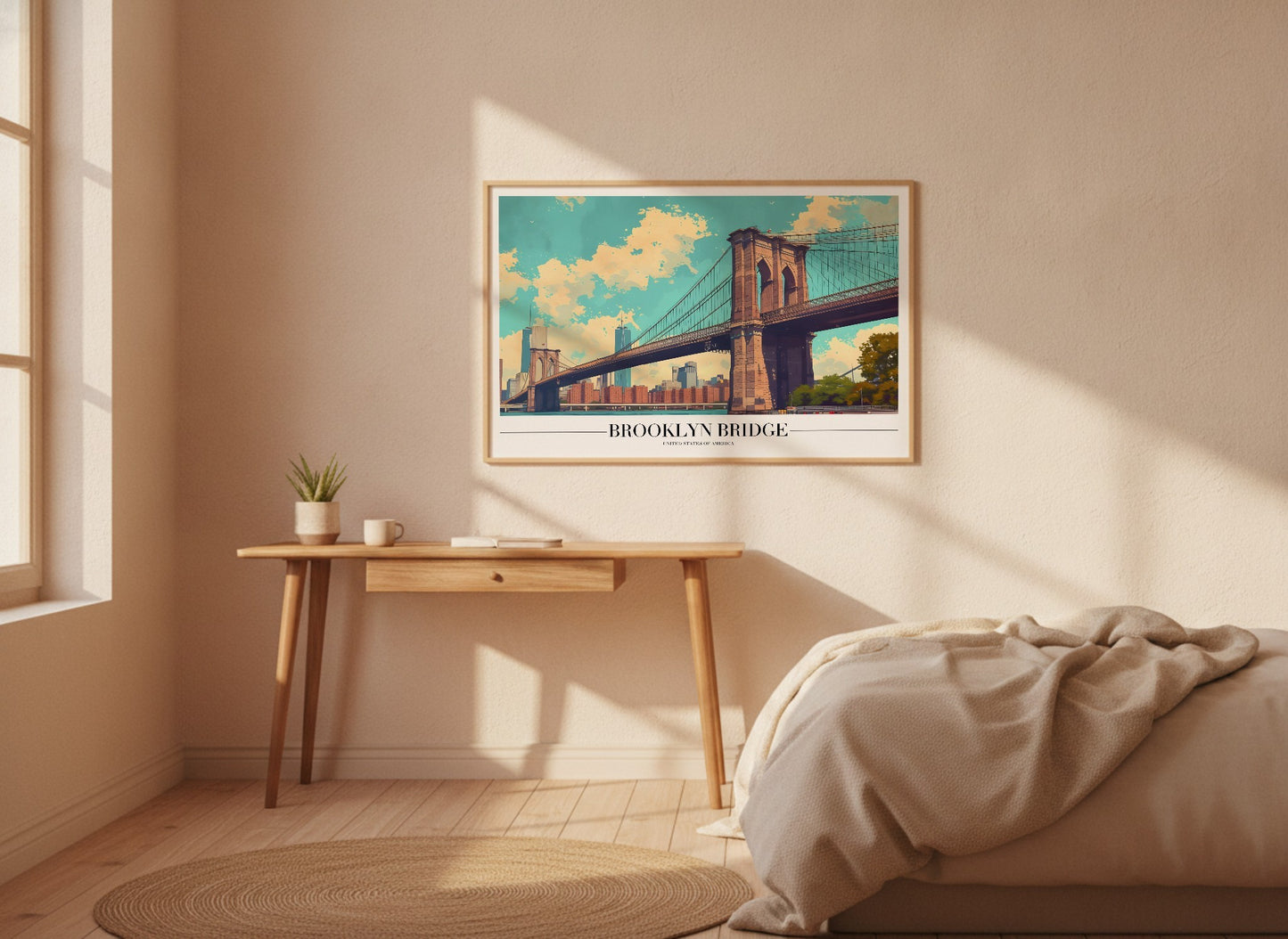 Brooklyn Bridge - USA Poster