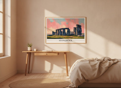 Stonehenge - England Poster