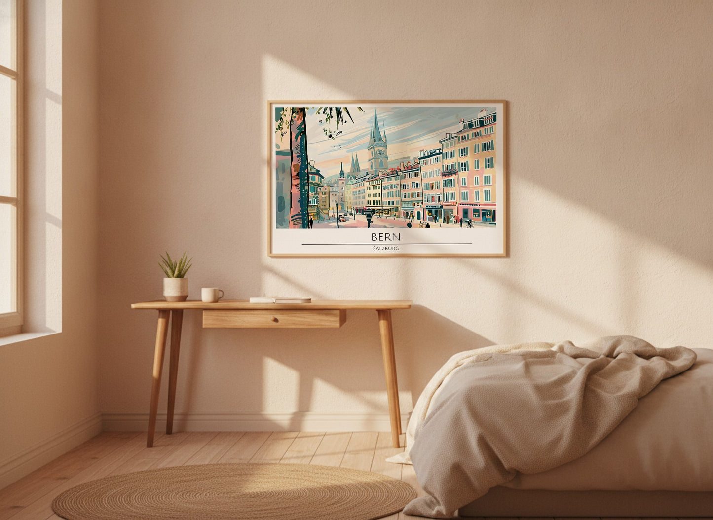 Bern - Salzburg Poster