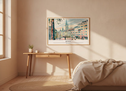 Bern - Salzburg Poster