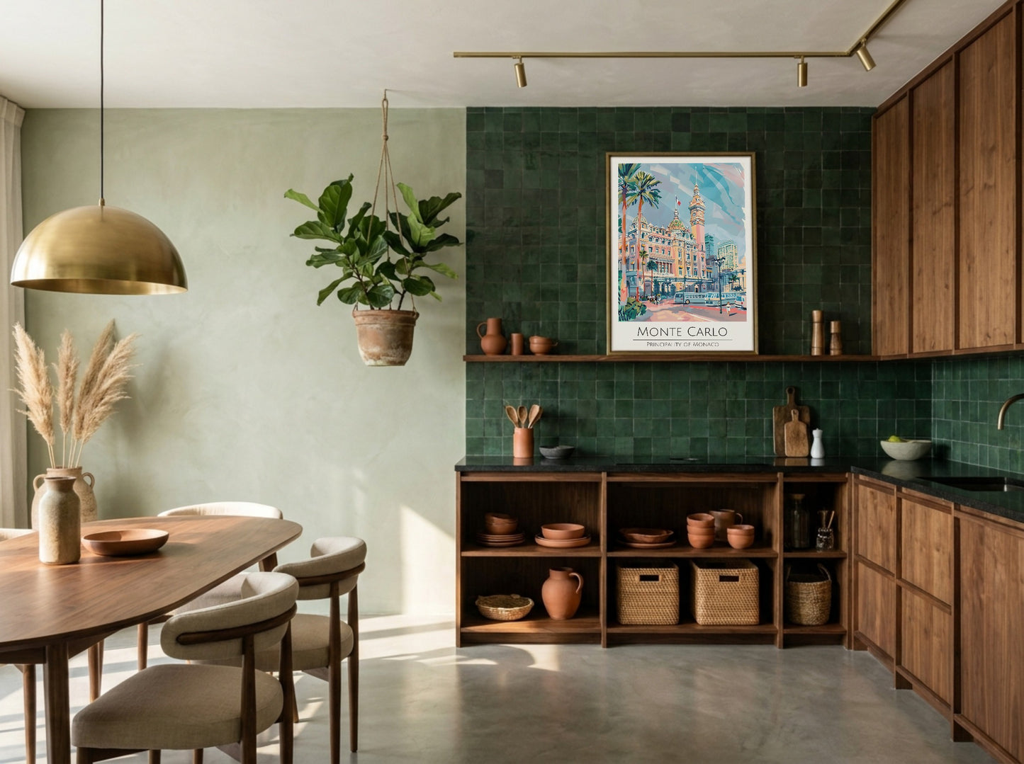 Monte Carlo - Principality of Monaco Poster
