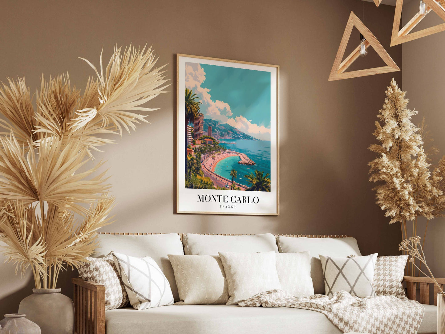Monte Carlo - France Poster