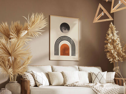 Grey Moon Portal Poster
