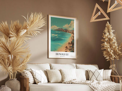 Honolulu - Hawaii Poster
