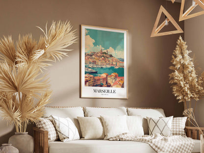 Marseille - France Poster