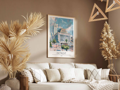 Detroit - USA Poster