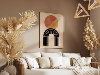 Terracotta Rising Arch Poster