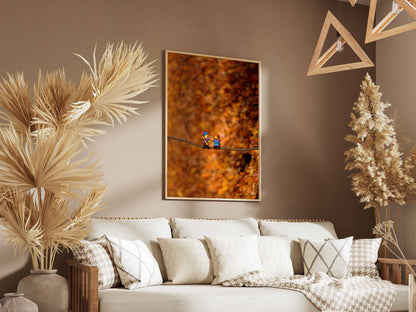 Flute and Lute in Autumn (enlarged) - ML12B