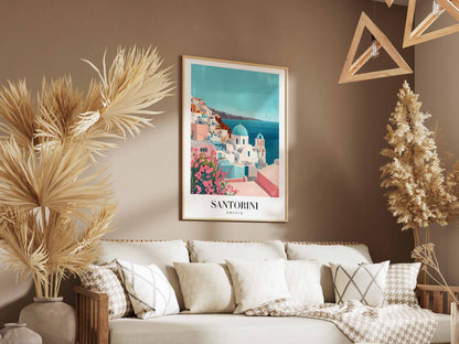 Santorini - Greece Poster