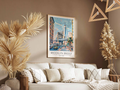 Brooklyn Bridge - New York Poster