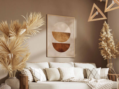 Brown Bowl Balance Poster